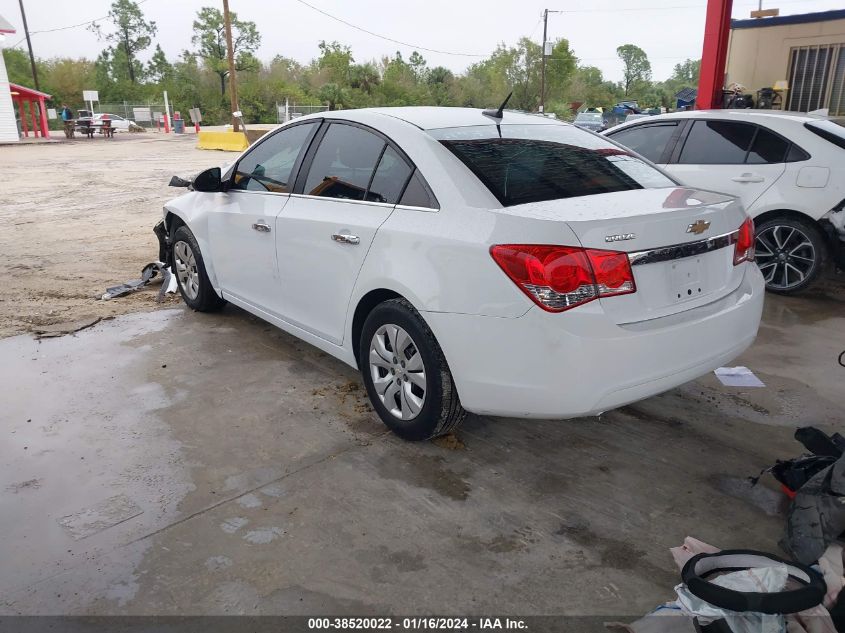 2012 Chevrolet Cruze Ls VIN: 1G1PC5SH0C7242264 Lot: 38520022