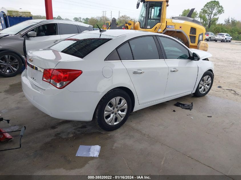 2012 Chevrolet Cruze Ls VIN: 1G1PC5SH0C7242264 Lot: 38520022