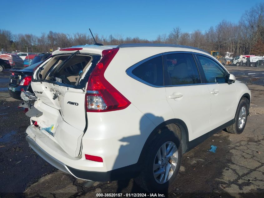 2016 Honda Cr-V Ex-L VIN: 5J6RM4H7XGL124039 Lot: 38520157