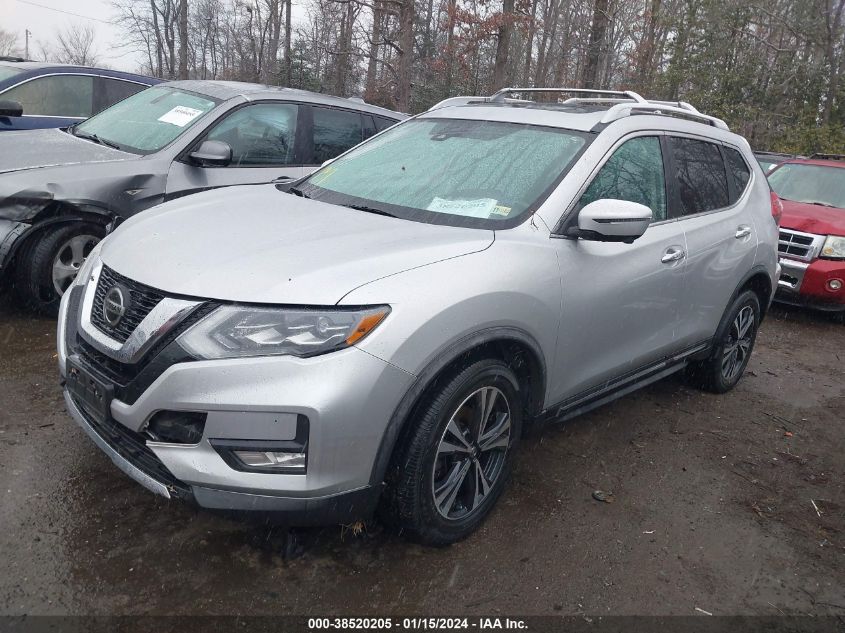 2018 Nissan Rogue Sl VIN: JN8AT2MV5JW302951 Lot: 38520205