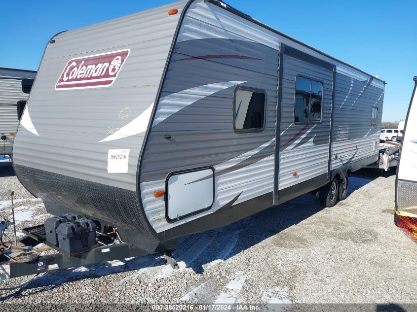 2018 Coleman Cm300Tq18 Travel Trailer VIN: 4YDT30024JH933325 Lot: 38520216