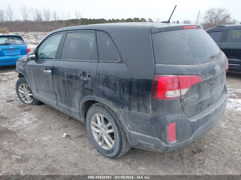 2015 Kia Sorento Lx VIN: 5XYKTCA68FG651058 Lot: 38520361