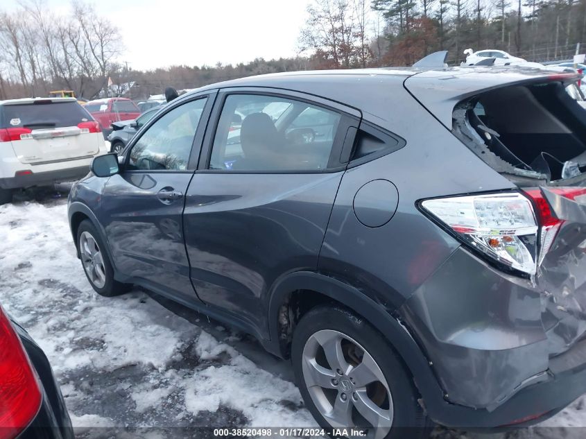 2020 Honda Hr-V Awd Lx VIN: 3CZRU6H34LM717557 Lot: 38520498