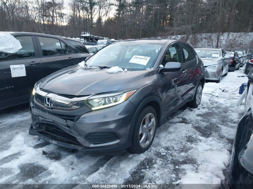 2020 Honda Hr-V Awd Lx VIN: 3CZRU6H34LM717557 Lot: 38520498