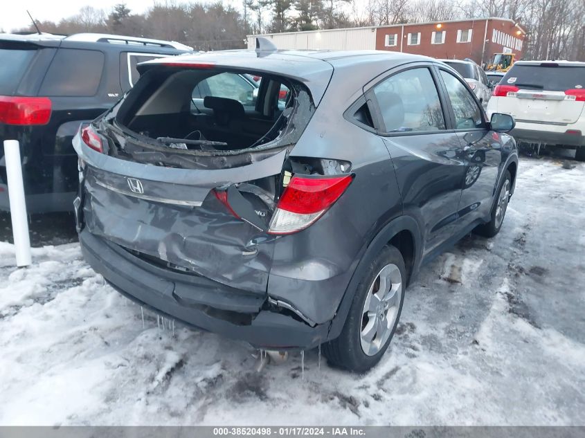 2020 Honda Hr-V Awd Lx VIN: 3CZRU6H34LM717557 Lot: 38520498