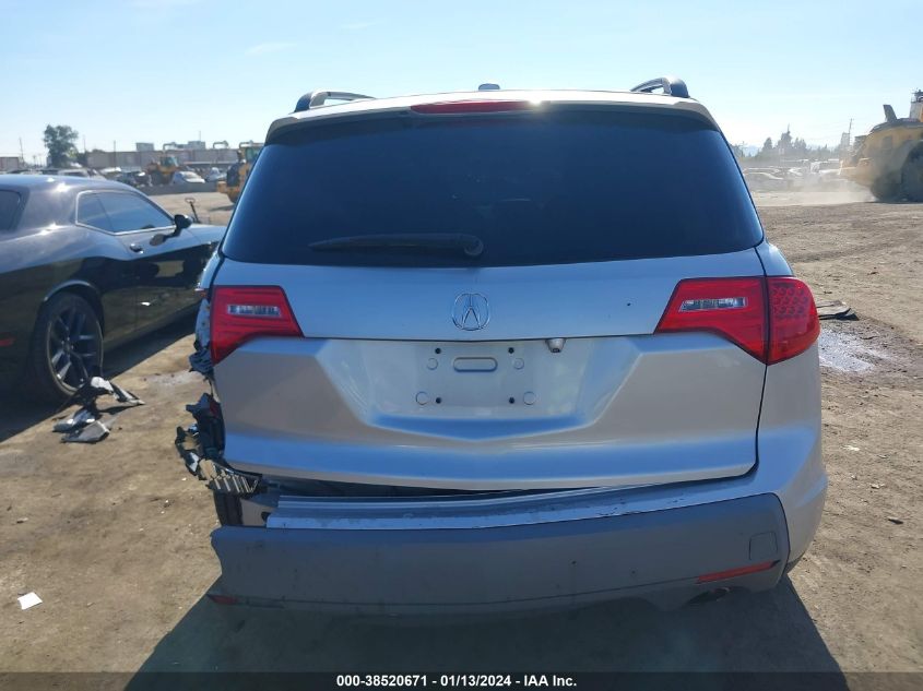 2007 Acura Mdx Technology Package VIN: 2HNYD28417H505359 Lot: 38520671