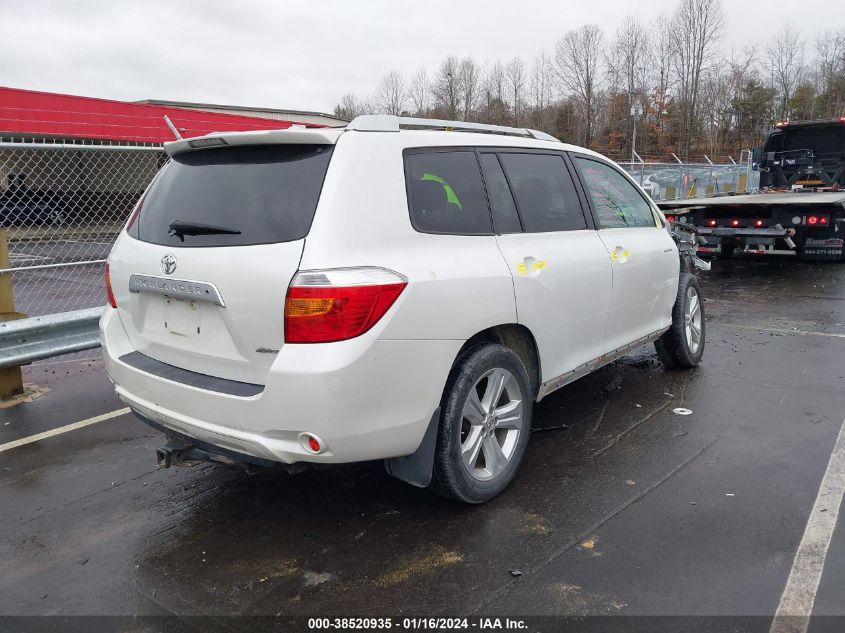 JTEDK3EH0A2164832 2010 Toyota Highlander Limited V6