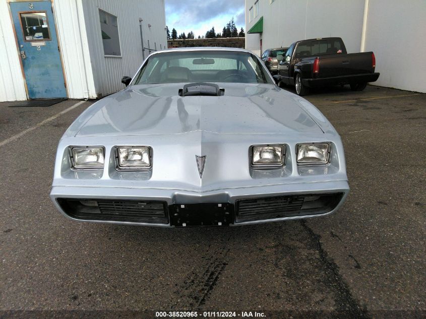 2T87Y9L100354 1978 Pontiac Firebird