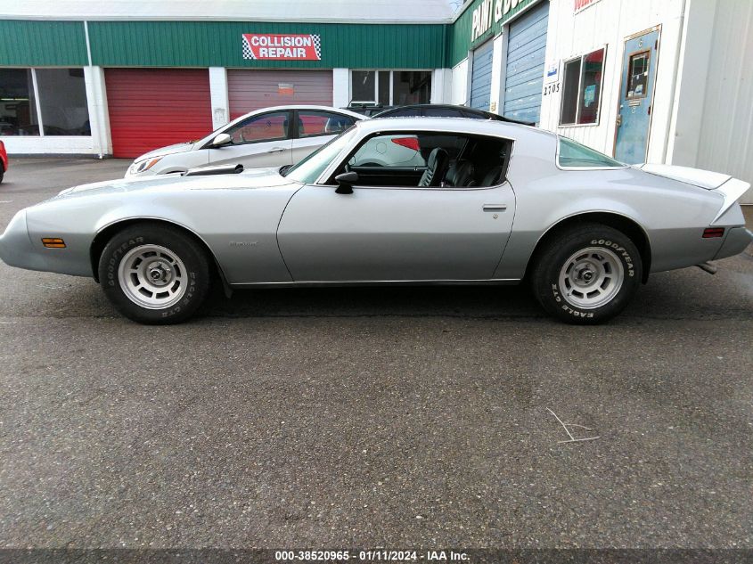 2T87Y9L100354 1978 Pontiac Firebird