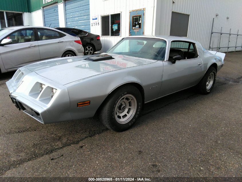 1978 Pontiac Firebird VIN: 2T87Y9L100354 Lot: 38520965