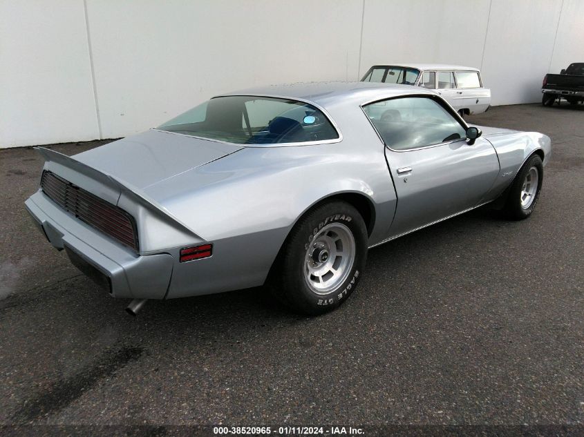 1978 Pontiac Firebird VIN: 2T87Y9L100354 Lot: 38520965