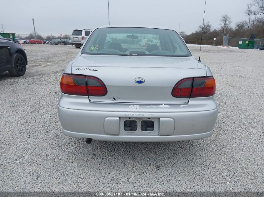 2003 Chevrolet Malibu VIN: 1G1ND52J63M695667 Lot: 38521107