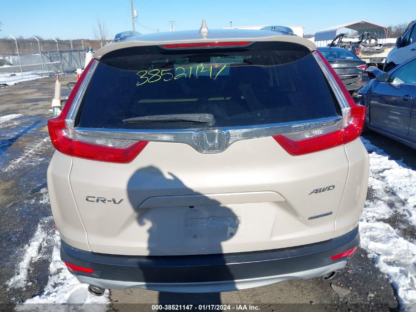 2018 Honda Cr-V Touring VIN: 5J6RW2H99JL030161 Lot: 38521147