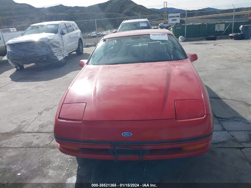 1989 Ford Probe Lx VIN: 1ZVBT21C0K5179972 Lot: 38521365