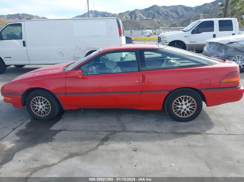 1989 Ford Probe Lx VIN: 1ZVBT21C0K5179972 Lot: 38521365