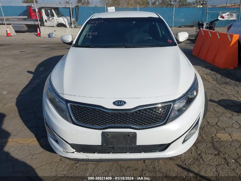 2015 Kia Optima Lx VIN: KNAGM4A79F5551073 Lot: 38521409