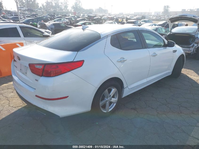 2015 Kia Optima Lx VIN: KNAGM4A79F5551073 Lot: 38521409