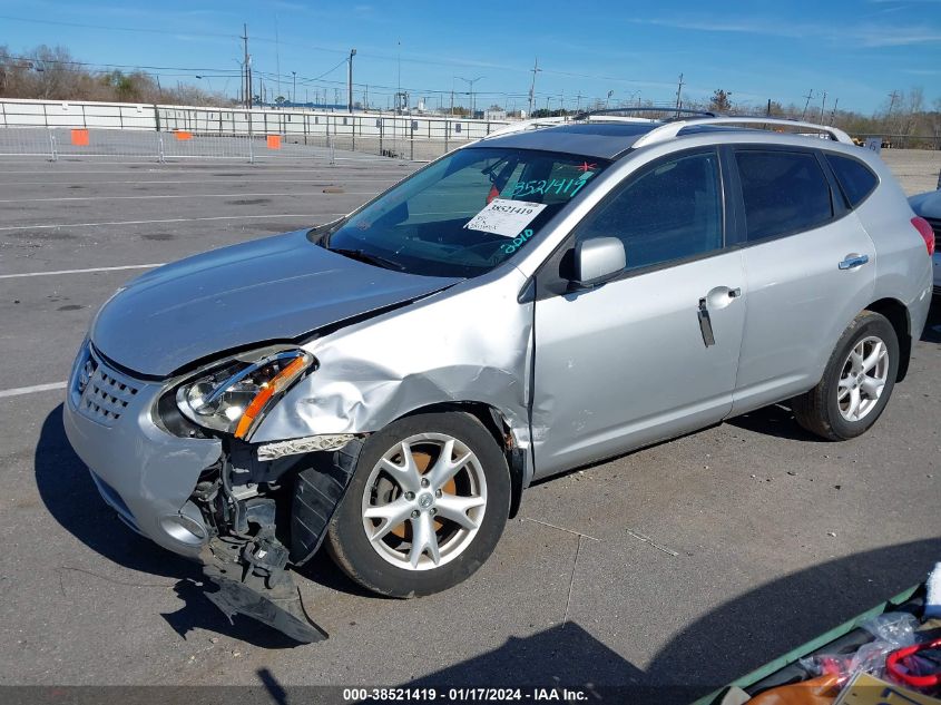 2010 Nissan Rogue Sl VIN: JN8AS5MT0AW500694 Lot: 38521419