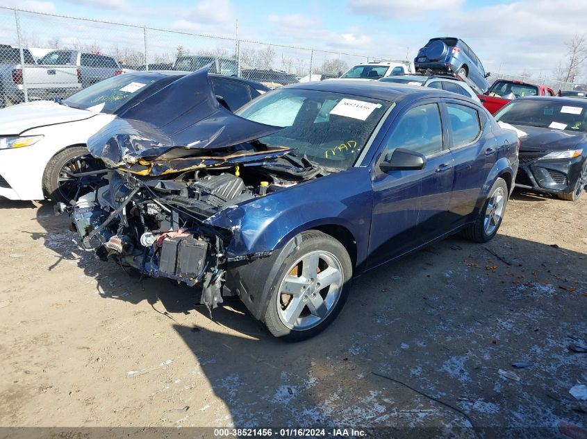 1C3CDZAB8DN576700 2013 Dodge Avenger Se