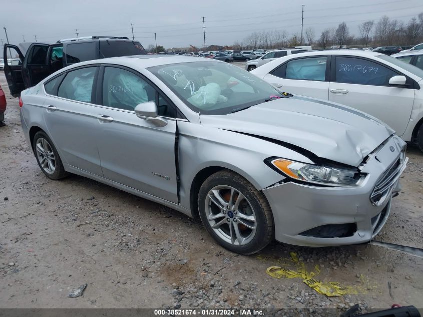 2016 Ford Fusion Hybrid Se VIN: 3FA6P0LU0GR353147 Lot: 38521674