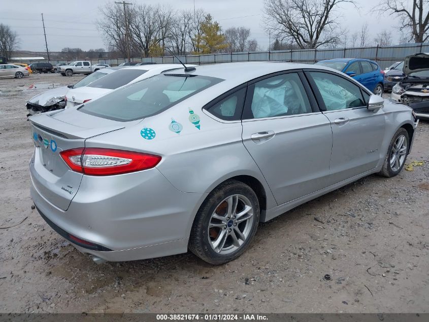 2016 Ford Fusion Hybrid Se VIN: 3FA6P0LU0GR353147 Lot: 38521674