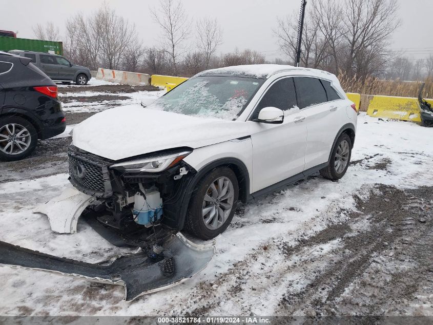 2020 Infiniti Qx50 Luxe Awd VIN: 3PCAJ5M34LF102796 Lot: 38521784