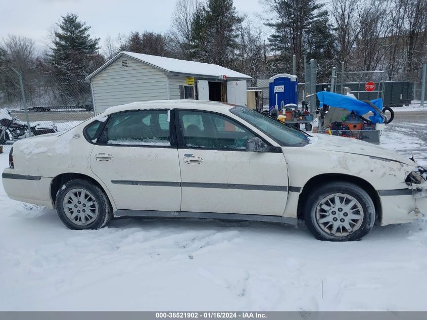 2005 Chevrolet Impala Police VIN: 2G1WF55K559320050 Lot: 38521902