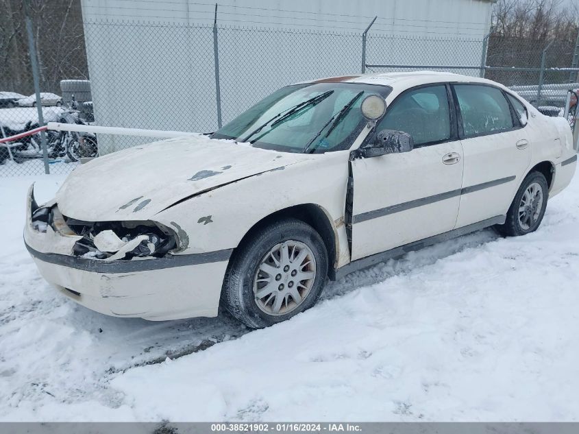 2005 Chevrolet Impala Police VIN: 2G1WF55K559320050 Lot: 38521902