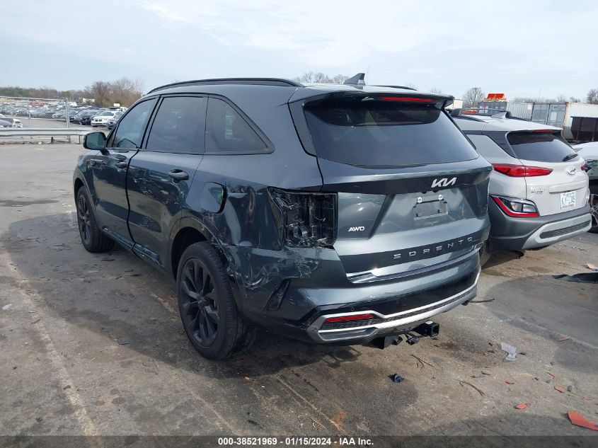 5XYRKDLF0NG118172 2022 Kia Sorento Sx