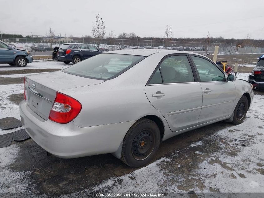 2003 Toyota Camry Le VIN: 4T1BE32K63U648400 Lot: 38522055