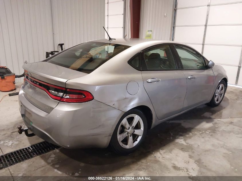 2016 Dodge Dart Sxt VIN: 1C3CDFBB1GD508245 Lot: 38522126