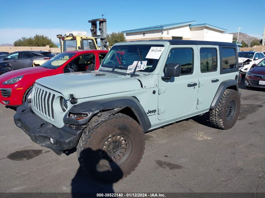 2024 Jeep Wrangler 4-Door Sport S 4X4 VIN: 1C4PJXDN3RW105474 Lot: 38522140