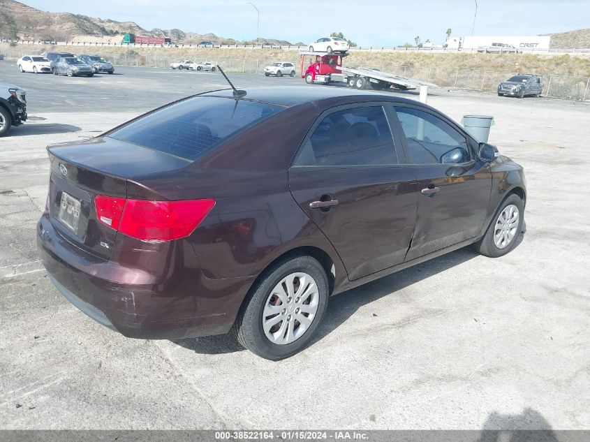 2010 Kia Forte Ex VIN: KNAFU4A28A5850420 Lot: 38522164