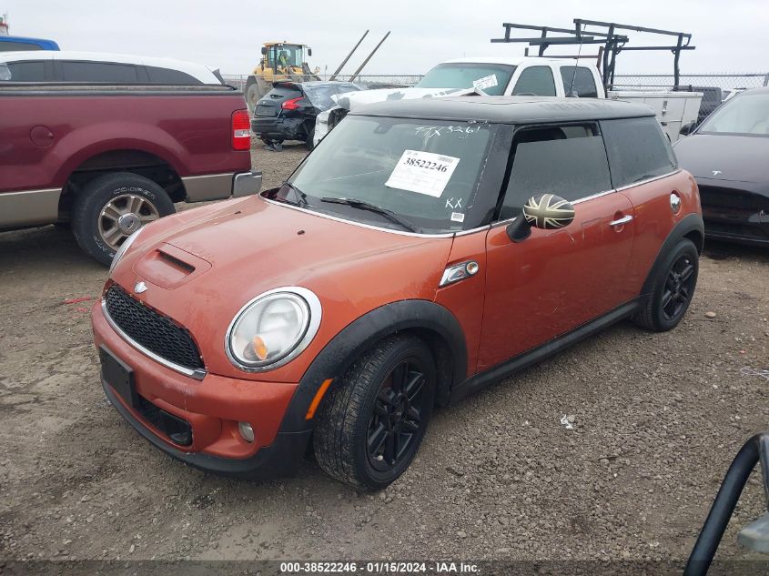 2013 Mini Hardtop Cooper S VIN: WMWSV3C52DT476495 Lot: 38522246