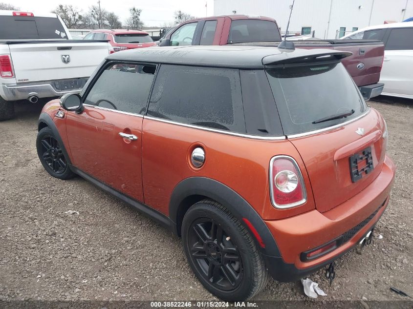 2013 Mini Hardtop Cooper S VIN: WMWSV3C52DT476495 Lot: 38522246