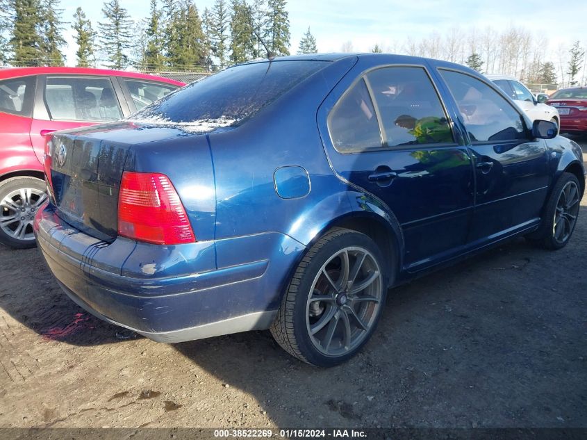 2002 Volkswagen Jetta Gls VIN: 3VWSB69M92M146793 Lot: 38522269