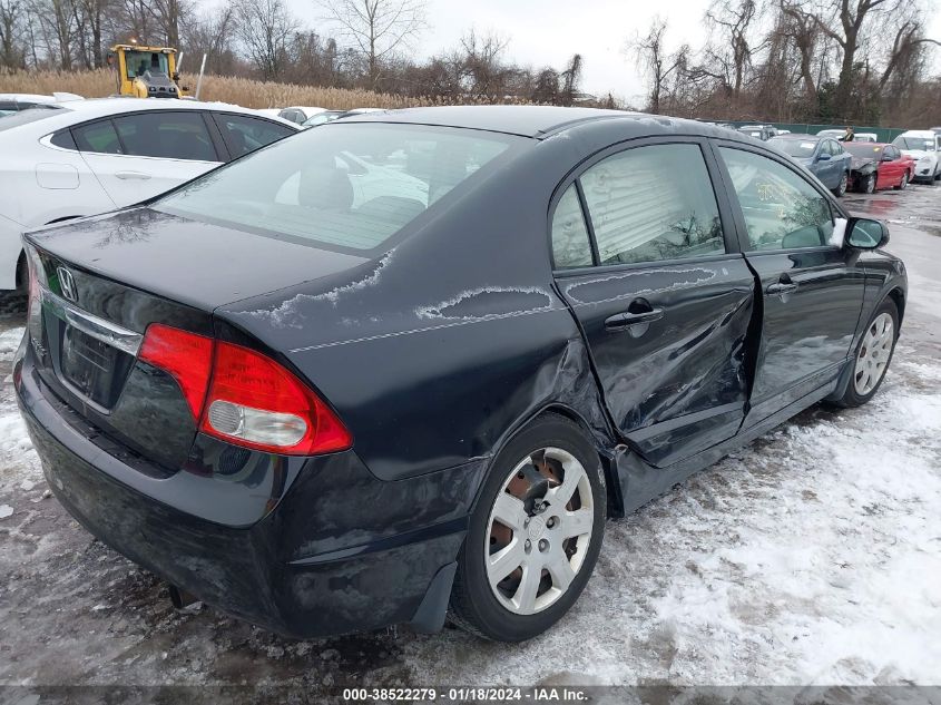 2010 Honda Civic Lx VIN: 2HGFA1F52AH537421 Lot: 38522279