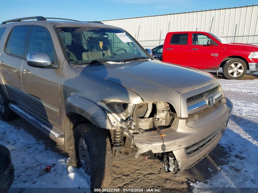 5TDBT48A57S286570 2007 Toyota Sequoia Limited V8