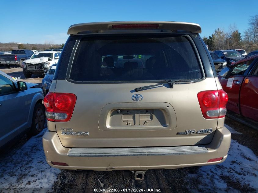 5TDBT48A57S286570 2007 Toyota Sequoia Limited V8