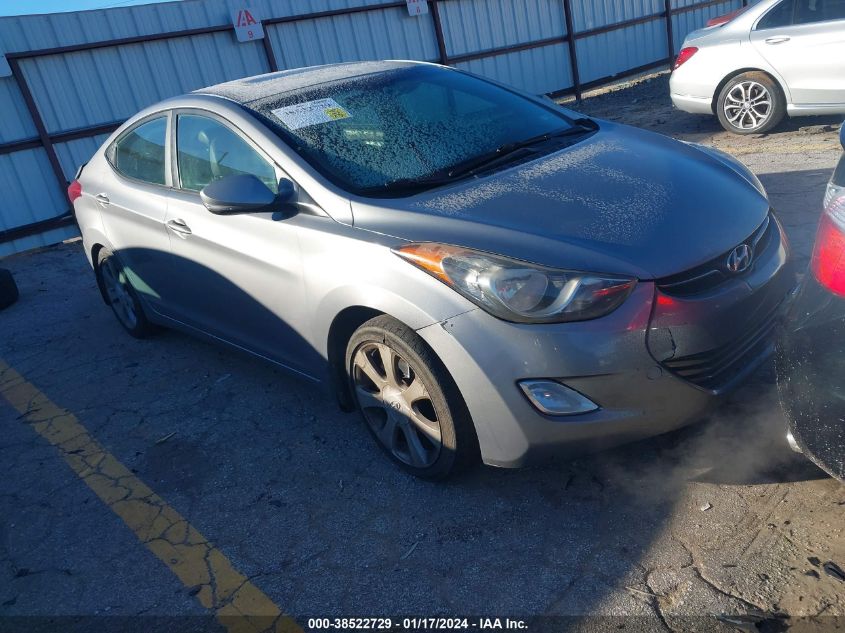 2012 Hyundai Elantra Limited (Ulsan Plant) VIN: KMHDH4AEXCU473456 Lot: 38522729