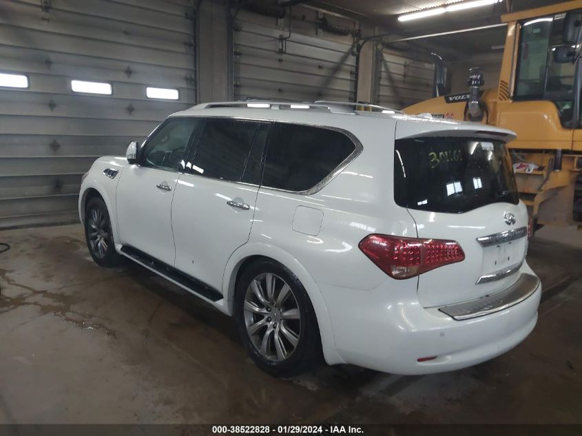 2011 Infiniti Qx56 VIN: JN8AZ2NCXB9301161 Lot: 38522828