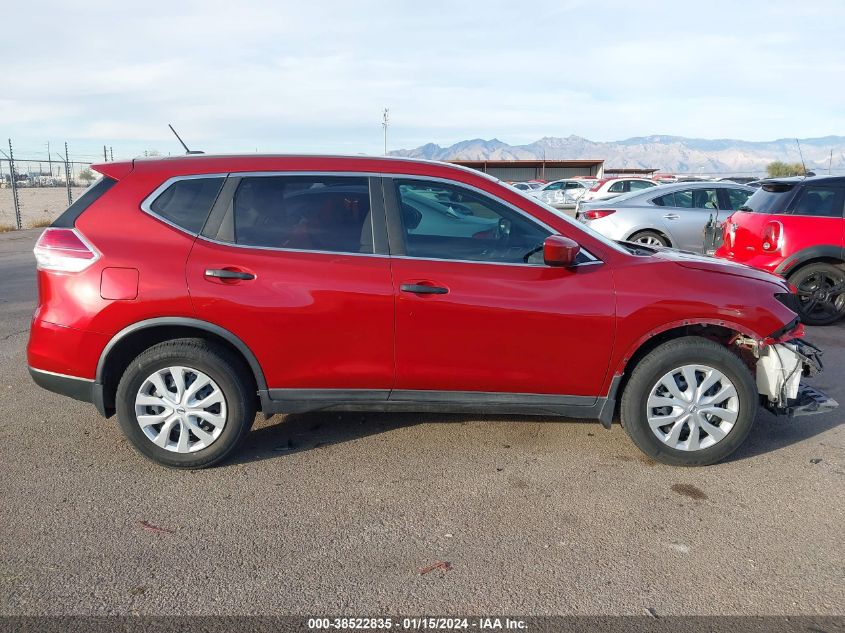 2016 Nissan Rogue S VIN: KNMAT2MT9GP615983 Lot: 38522835