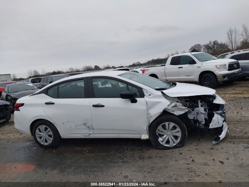 2023 Nissan Versa 1.6 S Xtronic Cvt VIN: 3N1CN8DV1PL850738 Lot: 38522941