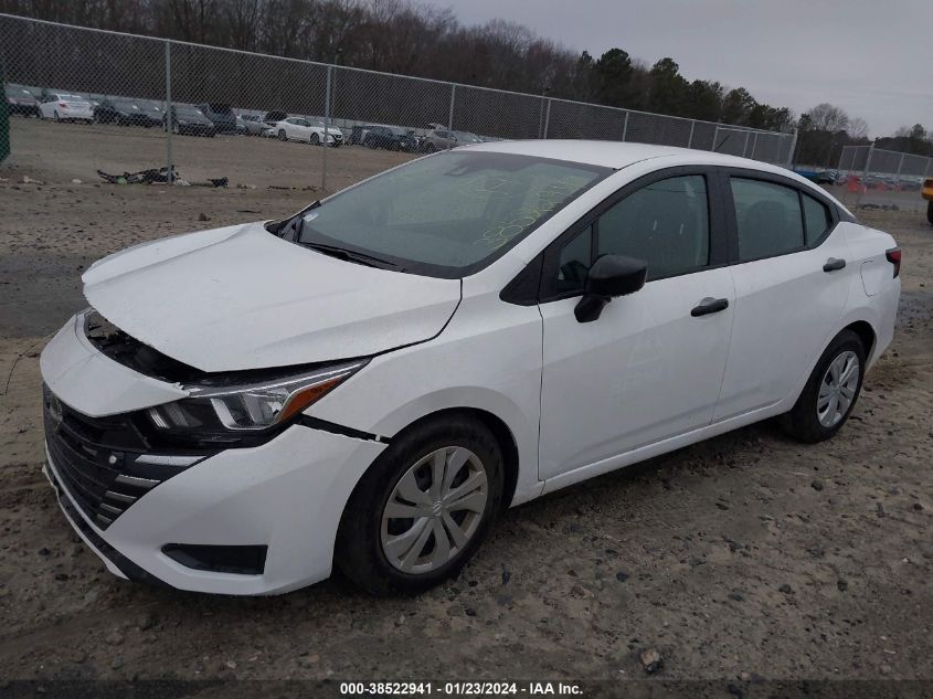 2023 Nissan Versa 1.6 S Xtronic Cvt VIN: 3N1CN8DV1PL850738 Lot: 38522941