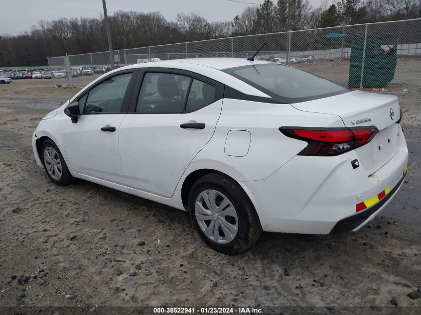 2023 Nissan Versa 1.6 S Xtronic Cvt VIN: 3N1CN8DV1PL850738 Lot: 38522941