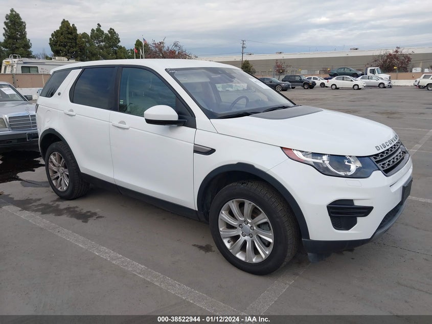 2017 LAND ROVER DISCOVERY SPORT VIN: SALCP2BGXHH672197