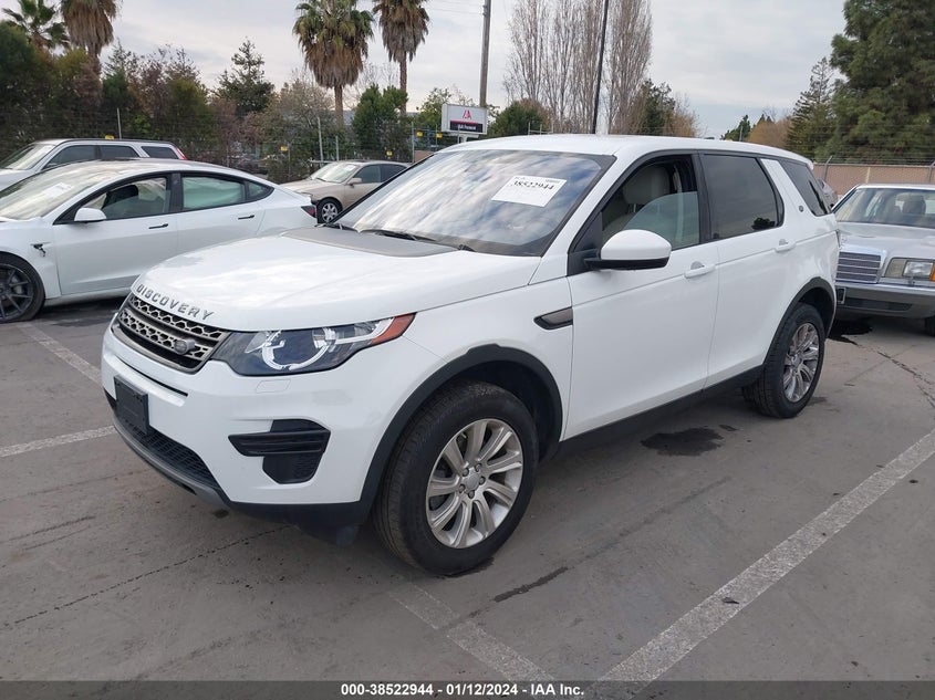 2017 LAND ROVER DISCOVERY SPORT VIN: SALCP2BGXHH672197