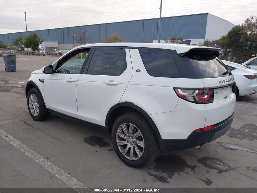 2017 LAND ROVER DISCOVERY SPORT VIN: SALCP2BGXHH672197