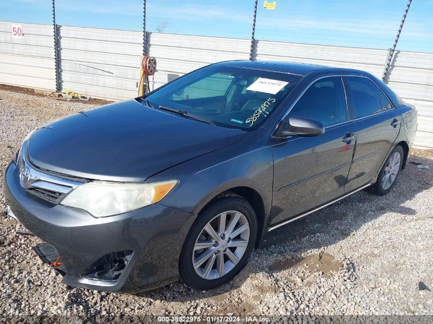 2012 Toyota Camry Xle VIN: 4T4BF1FK5CR208427 Lot: 38522975