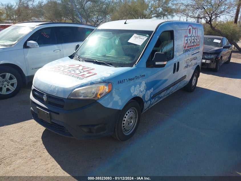 2017 Ram Promaster City Tradesman VIN: ZFBERFAB7H6E30749 Lot: 38523093